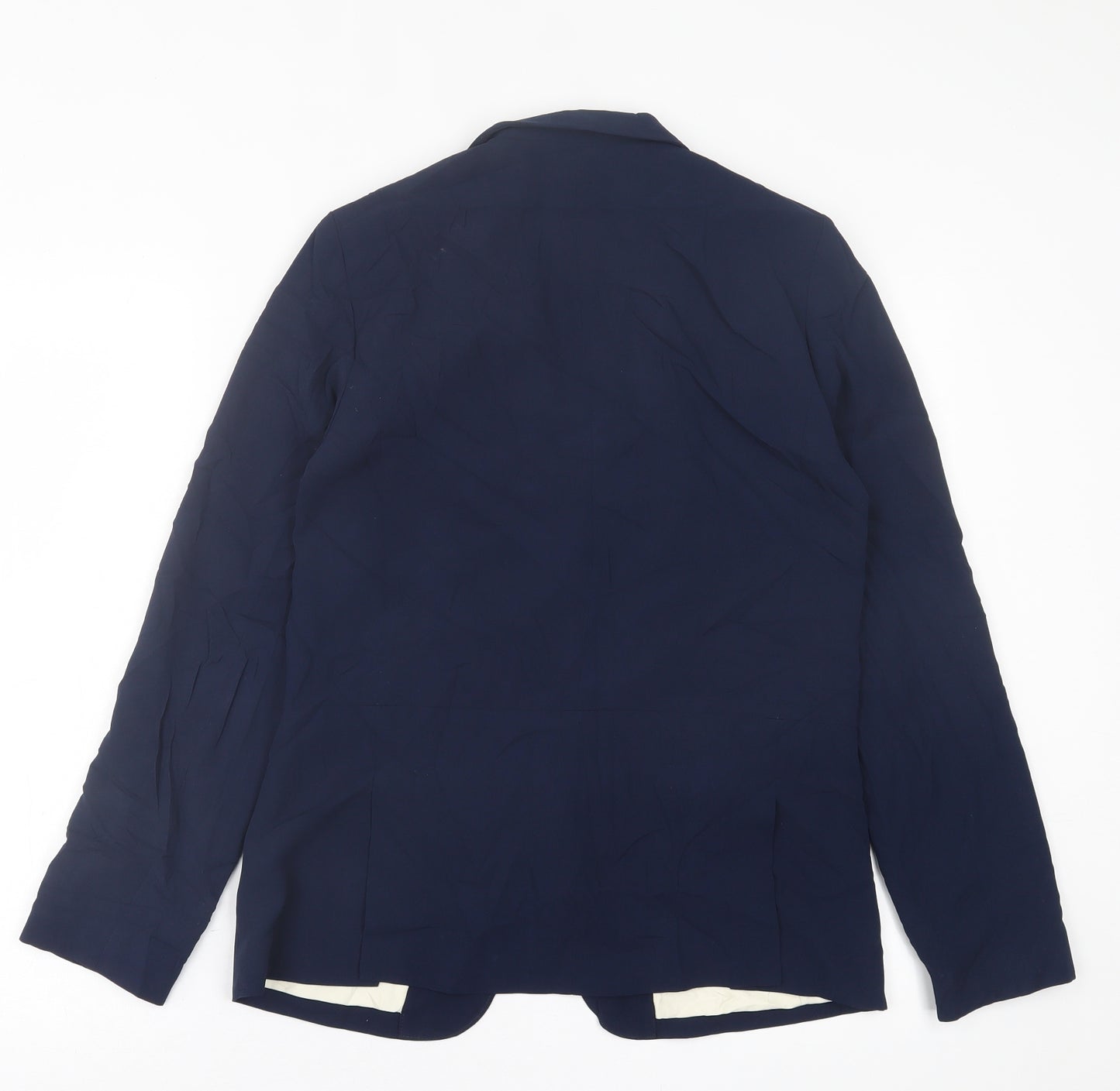 New Look Womens Blue   Jacket  Size 10  Button