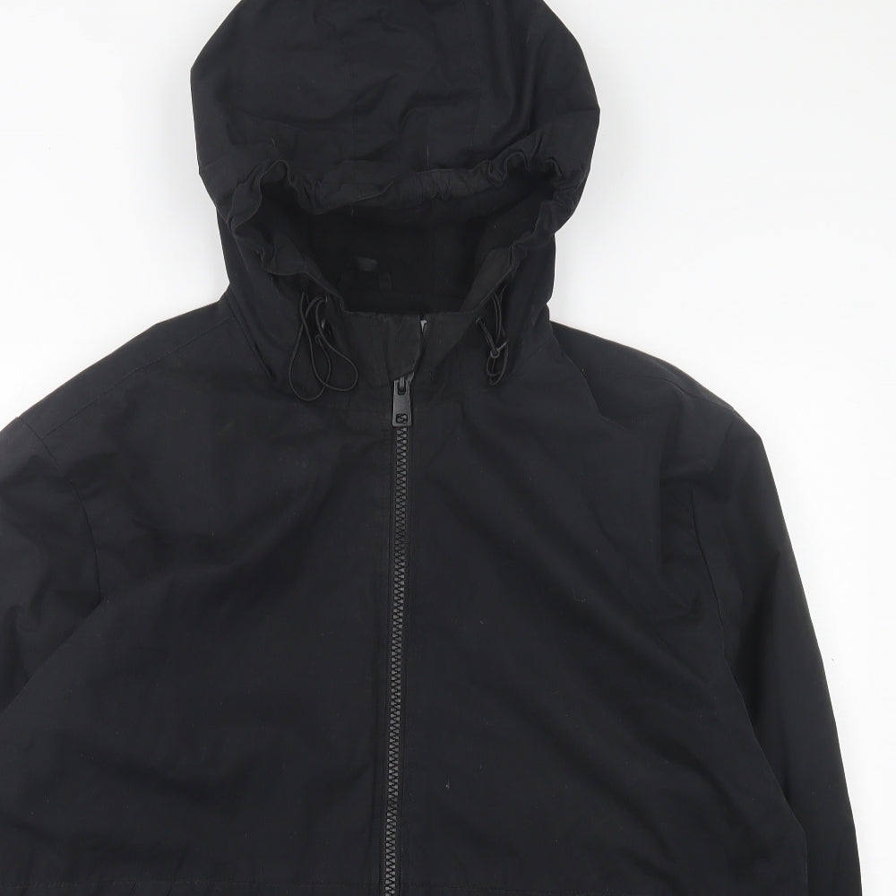 Primark Mens Black   Bomber Jacket Jacket Size XL  Zip