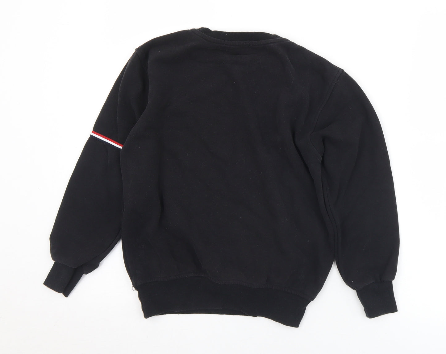 Moncler Womens Black  Polyester Pullover Sweatshirt Size 8