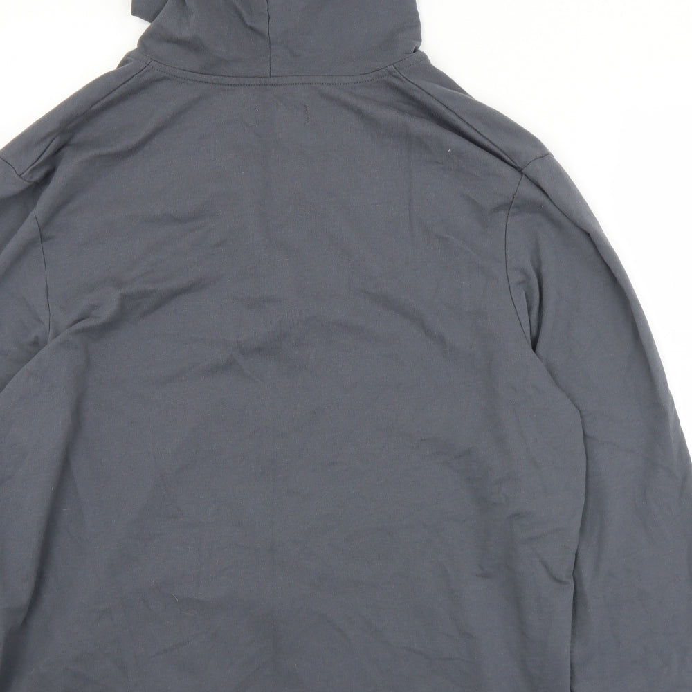 Studio Mens Grey  Cotton Full Zip Hoodie Size 2XL   - Lounge top