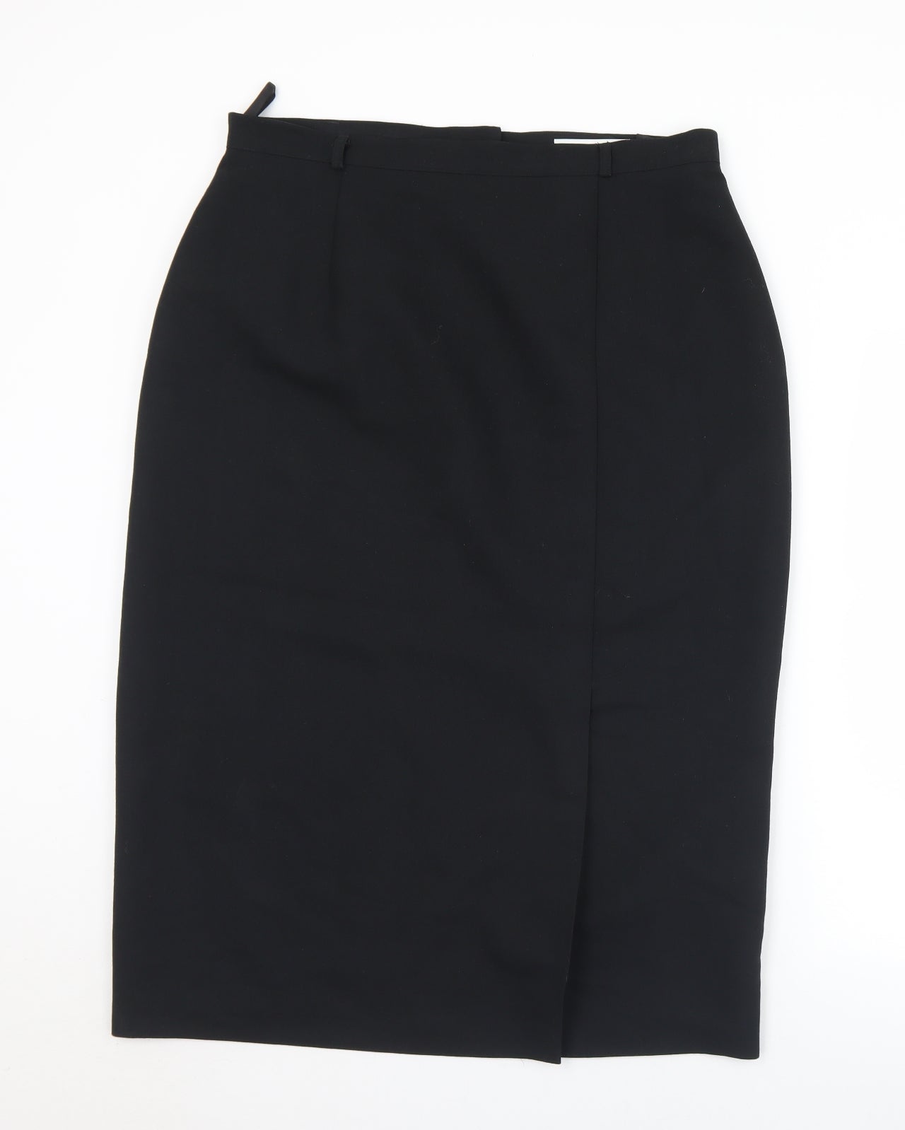 Bertertex Womens Black  Polyester Straight & Pencil Skirt Size 18   Zip