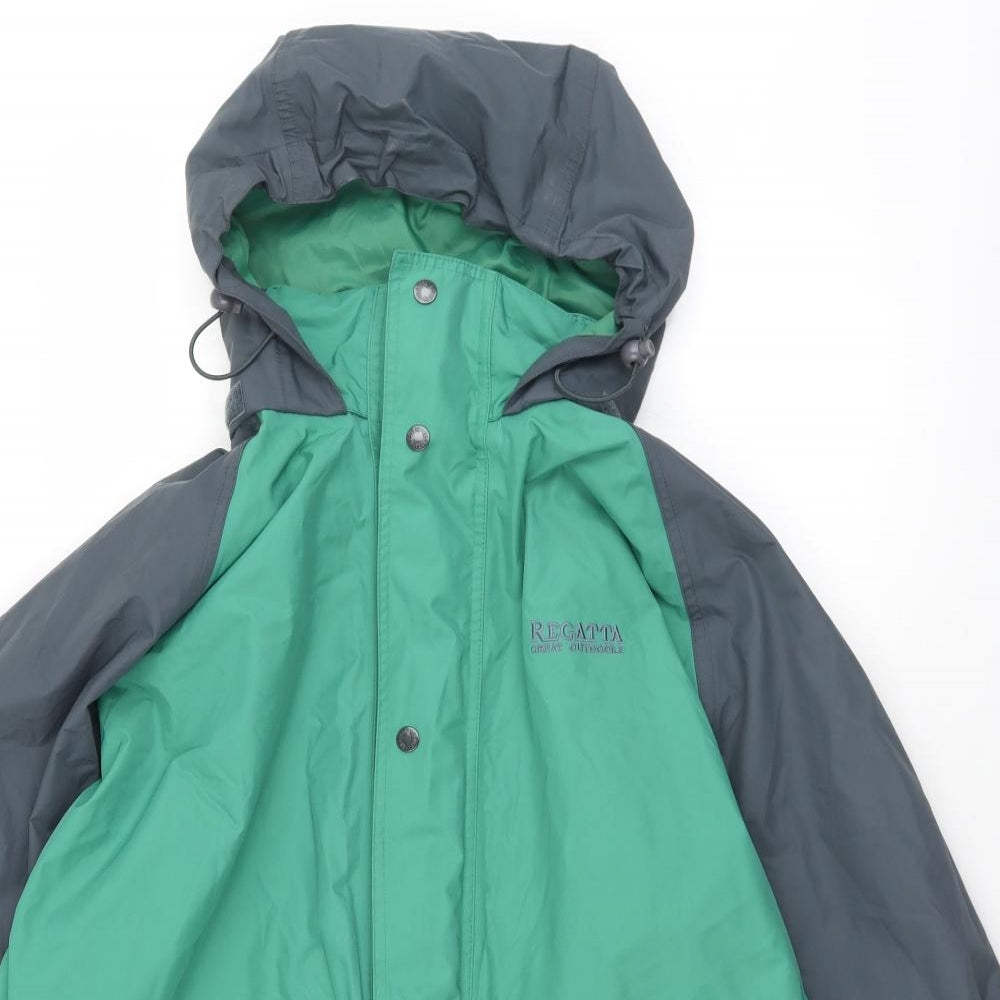 Regatta Mens Green   Anorak Coat Size XL  Zip