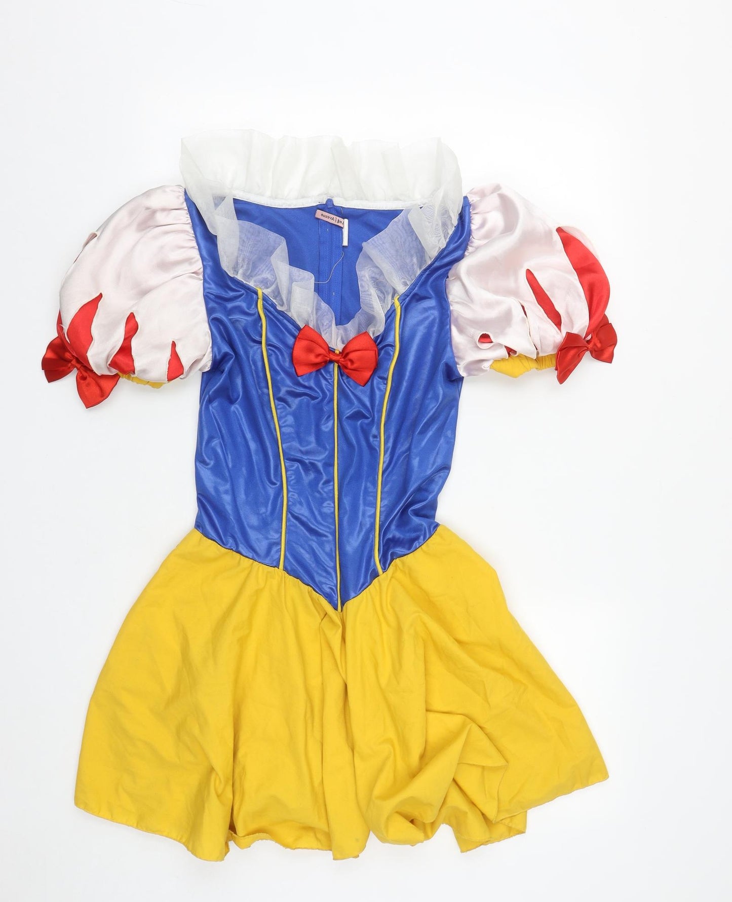 Leg Avenue Womens Multicoloured  Nylon Fit & Flare  Size L  V-Neck  - Snow White Fancy Dress