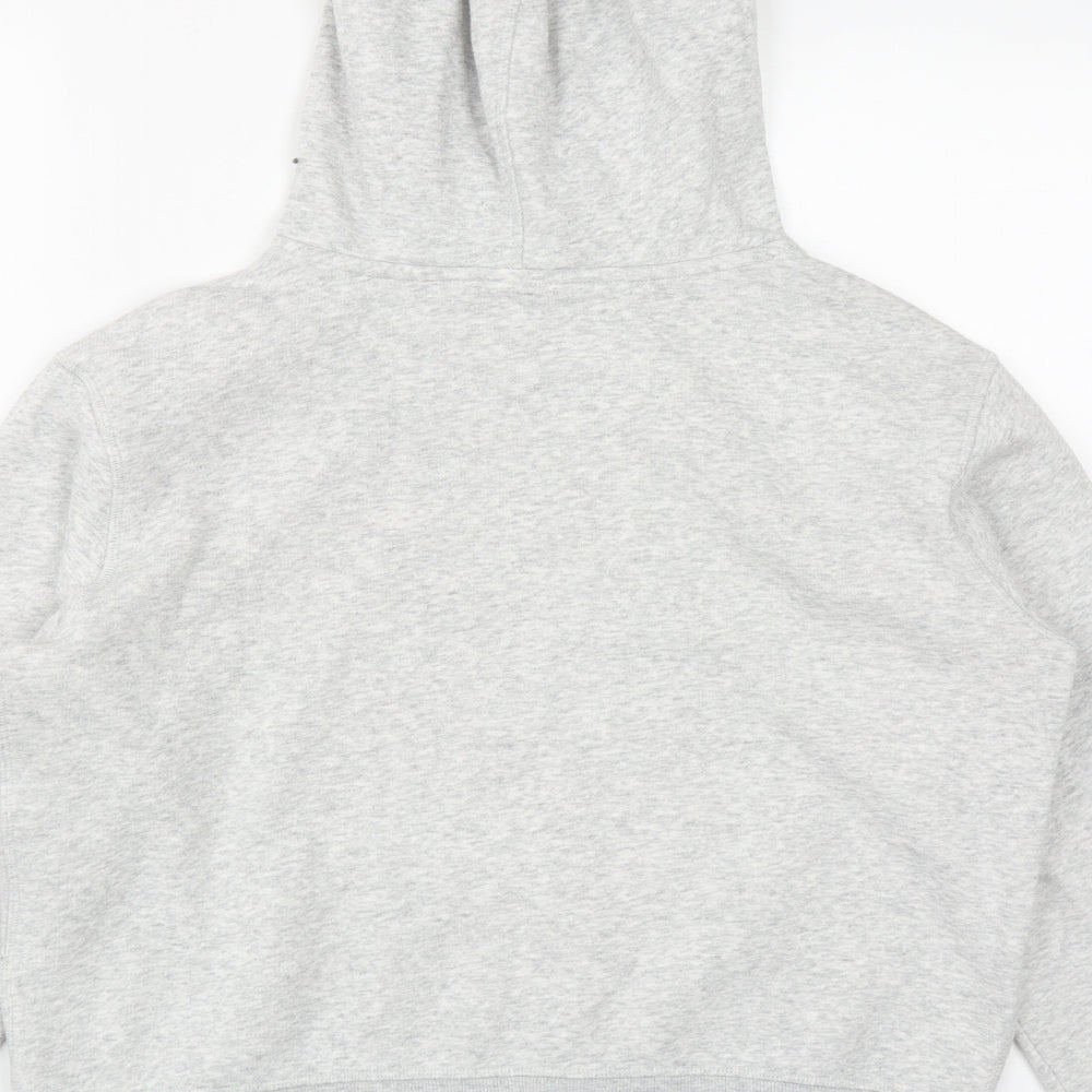 H&M Womens Grey  Polyester Pullover Hoodie Size S  Drawstring - Harvard