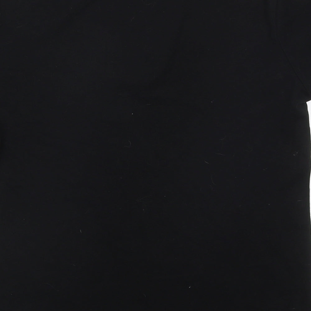 Ralph Lauren Sport Womens Black  Cotton Basic Polo Size M Collared