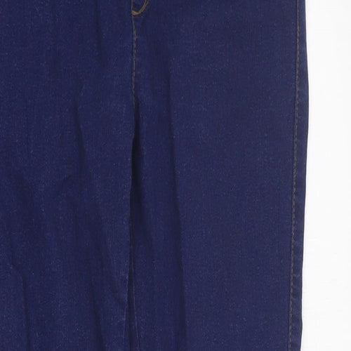 Primark Womens Blue  Cotton Jegging Jeans Size 10 L30 in Regular