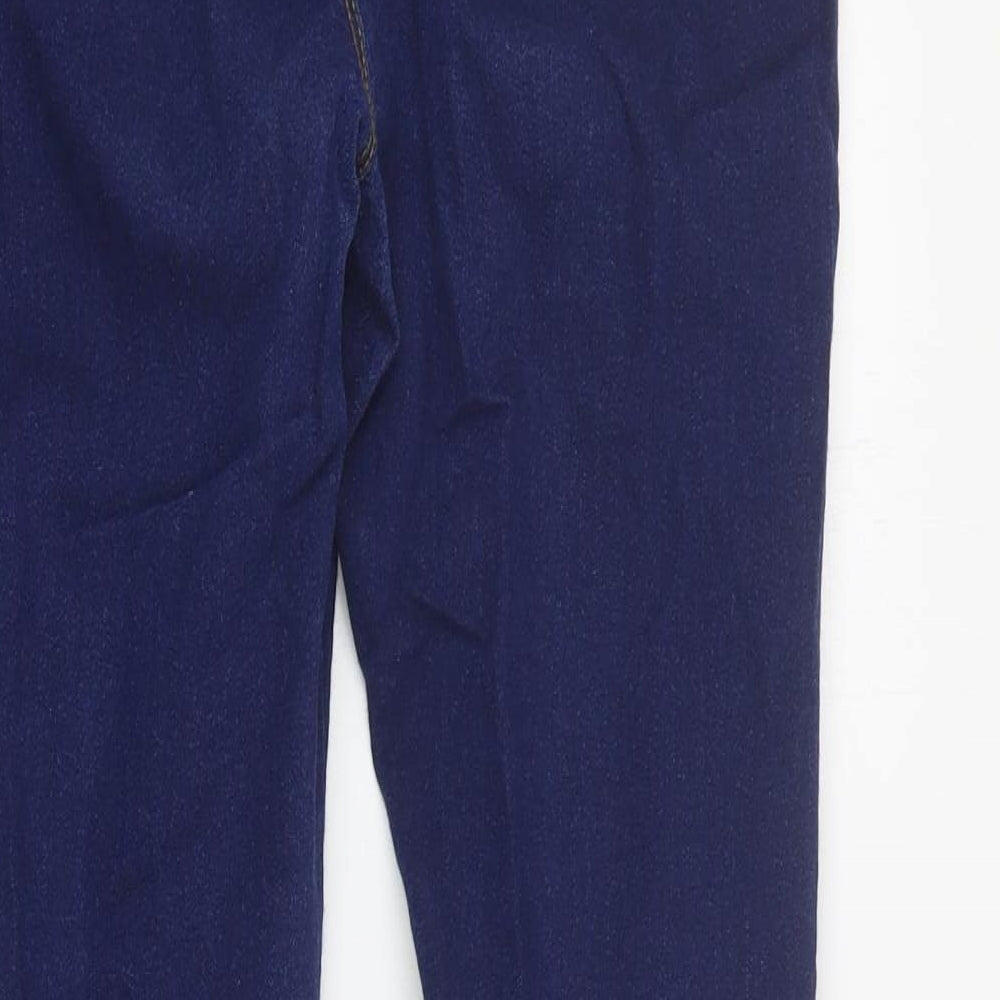 Primark Womens Blue  Cotton Jegging Jeans Size 10 L30 in Regular