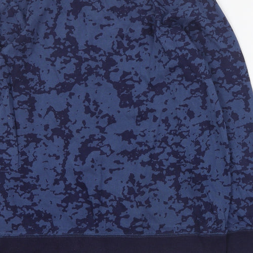 H&M Boys Blue  Cotton Pullover Sweatshirt Size 13-14 Years  Pullover