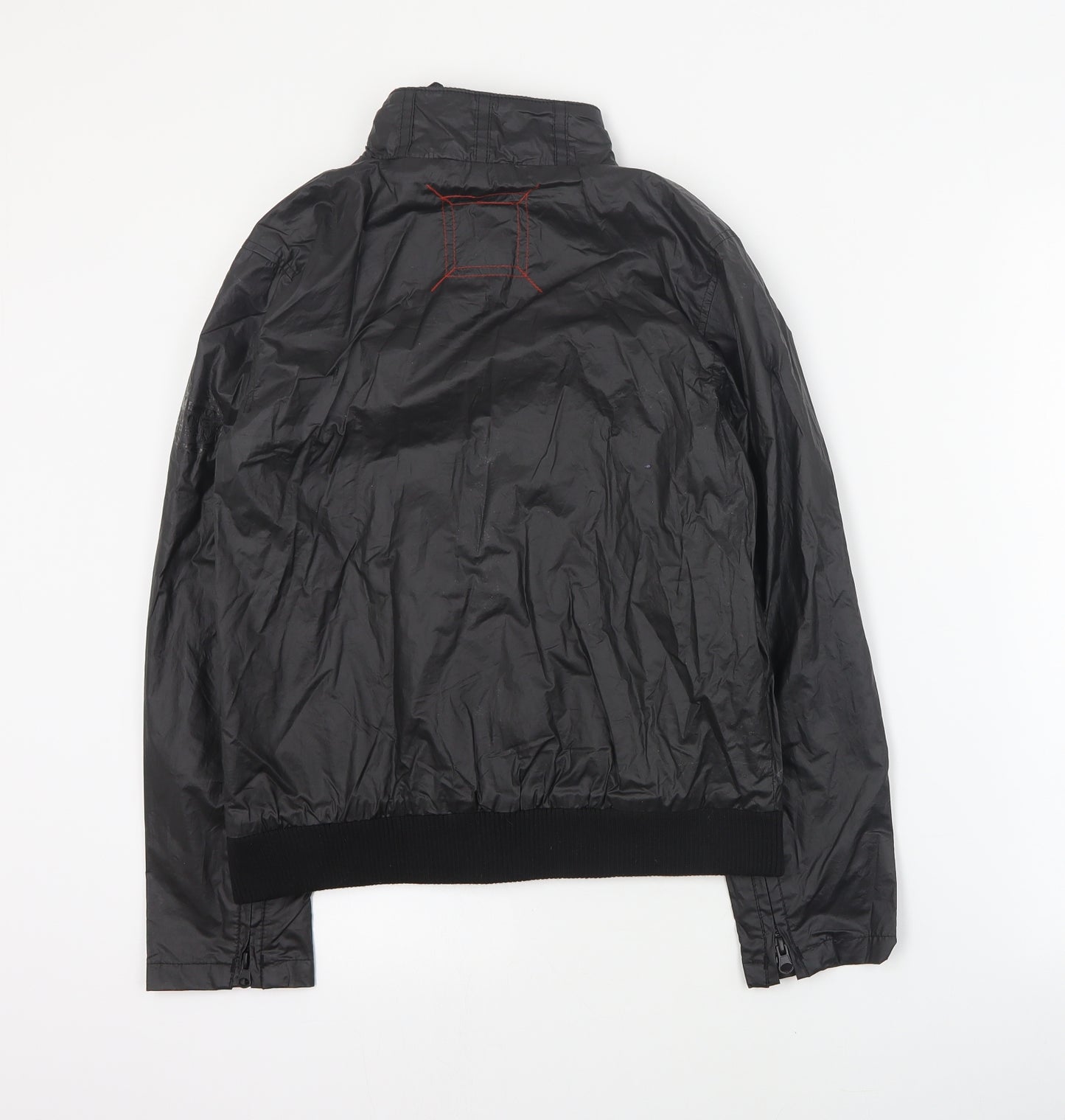 Marks and Spencer Boys Black   Jacket Coat Size 11-12 Years  Zip