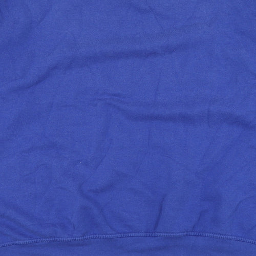 In the Style Womens Blue  Cotton Pullover Sweatshirt Size 22  Pullover - Sunshine