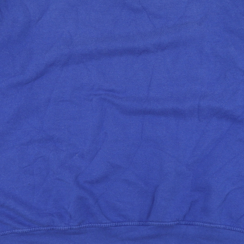 In the Style Womens Blue  Cotton Pullover Sweatshirt Size 22  Pullover - Sunshine
