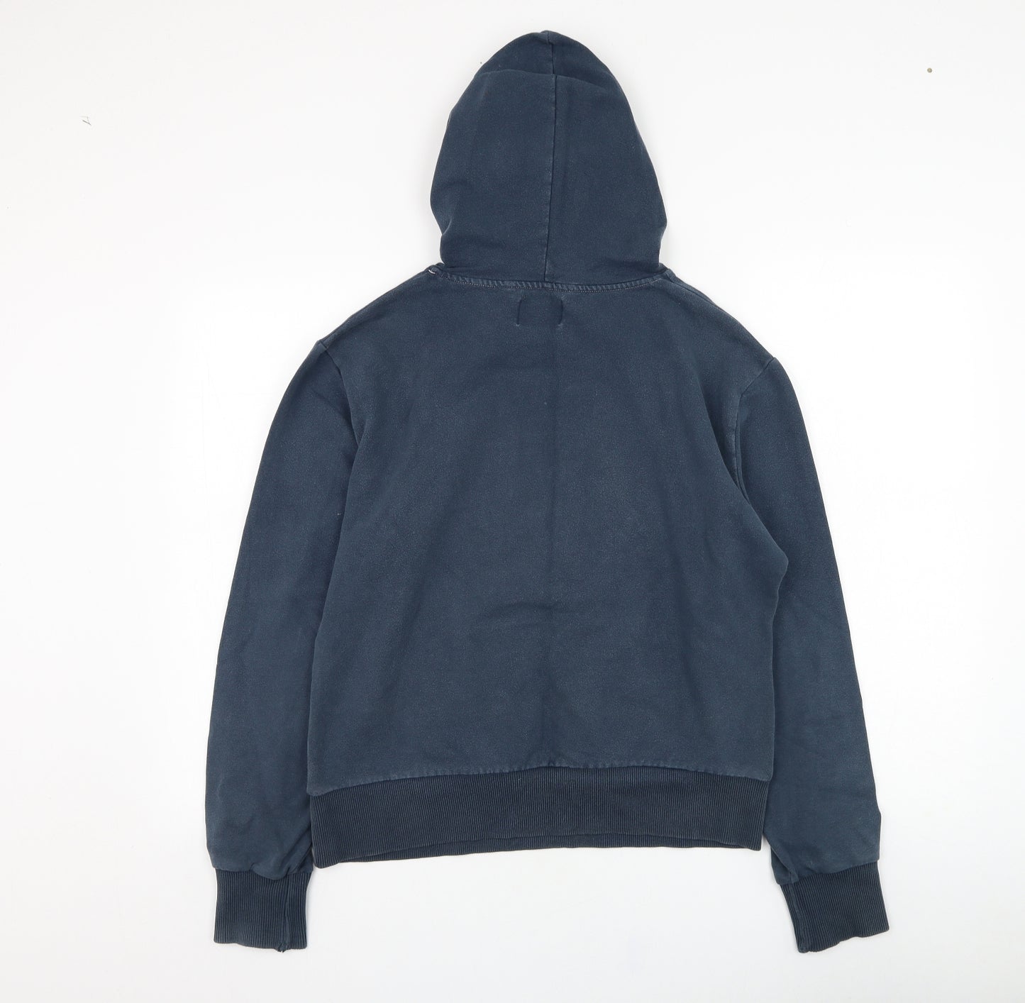 Henleys Womens Blue  Cotton Pullover Hoodie Size S  Pullover