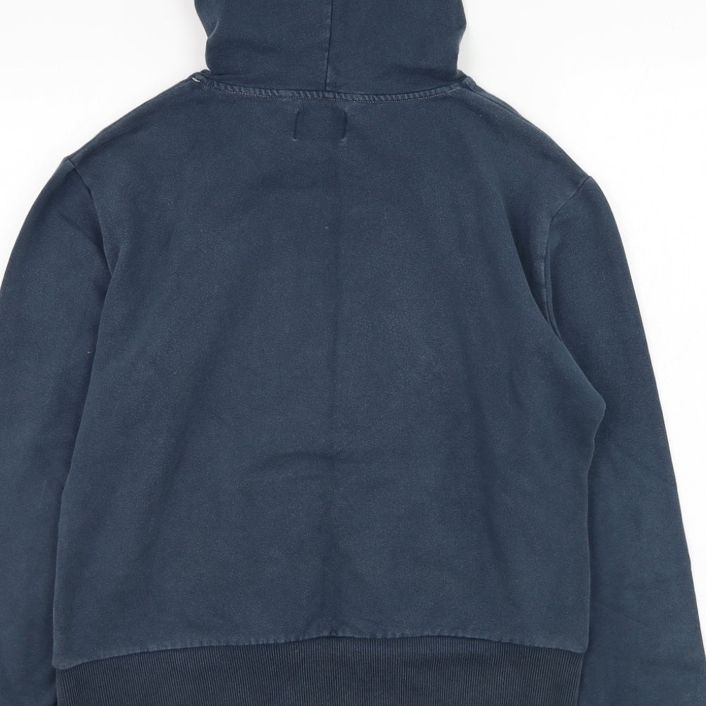Henleys Womens Blue  Cotton Pullover Hoodie Size S  Pullover