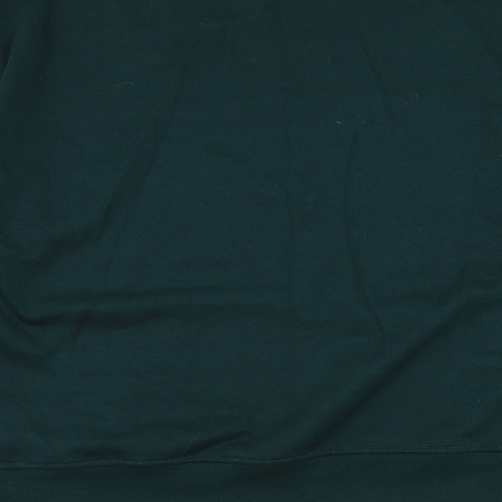 Primark Womens Green  Cotton Pullover Sweatshirt Size 14  Pullover - Winnie The Pooh