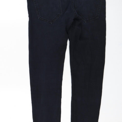 FSBN Mens Blue  Polyester Skinny Jeans Size 29 in L32 in Regular Zip