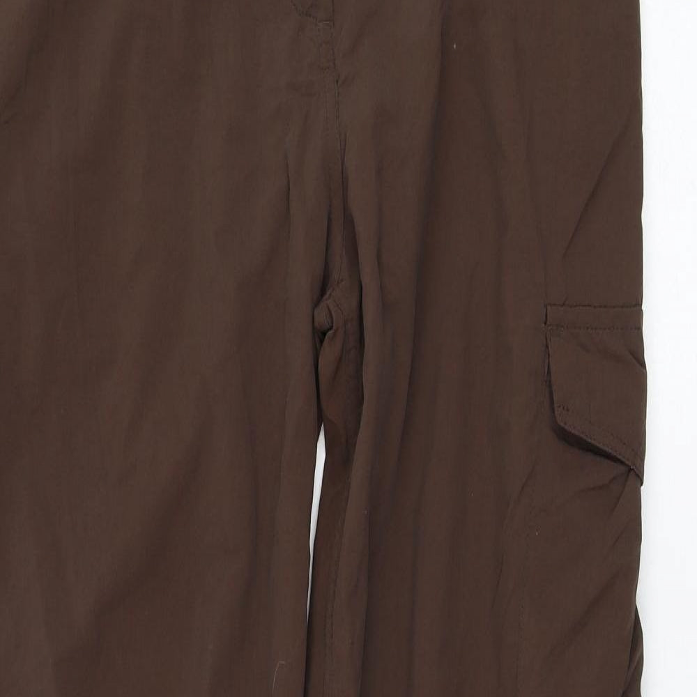 Craghoppers Womens Brown  Polyamide Sweatpants Trousers Size 10 L30 in Regular Zip
