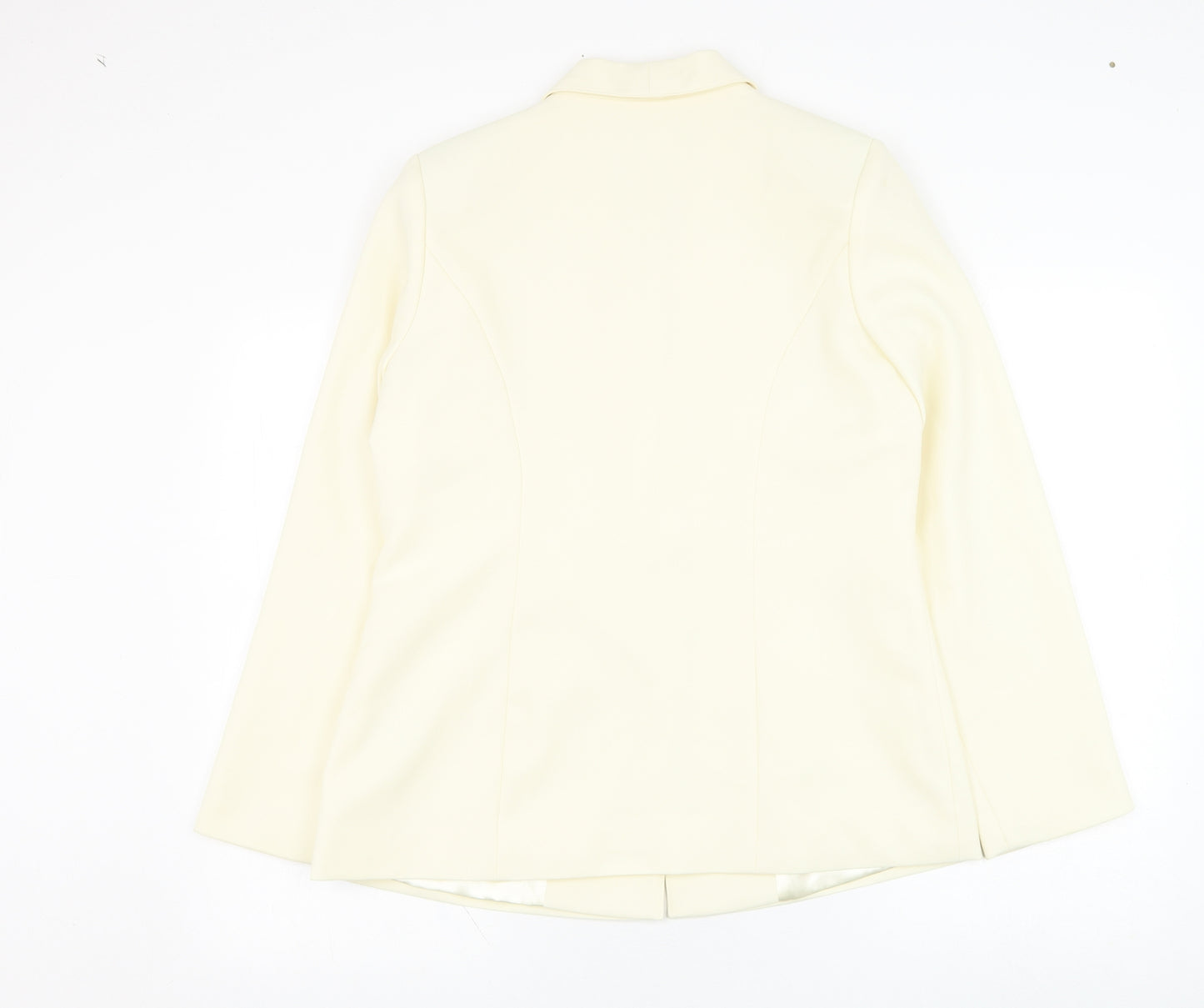 Damart Womens Ivory   Jacket Blazer Size 12  Button