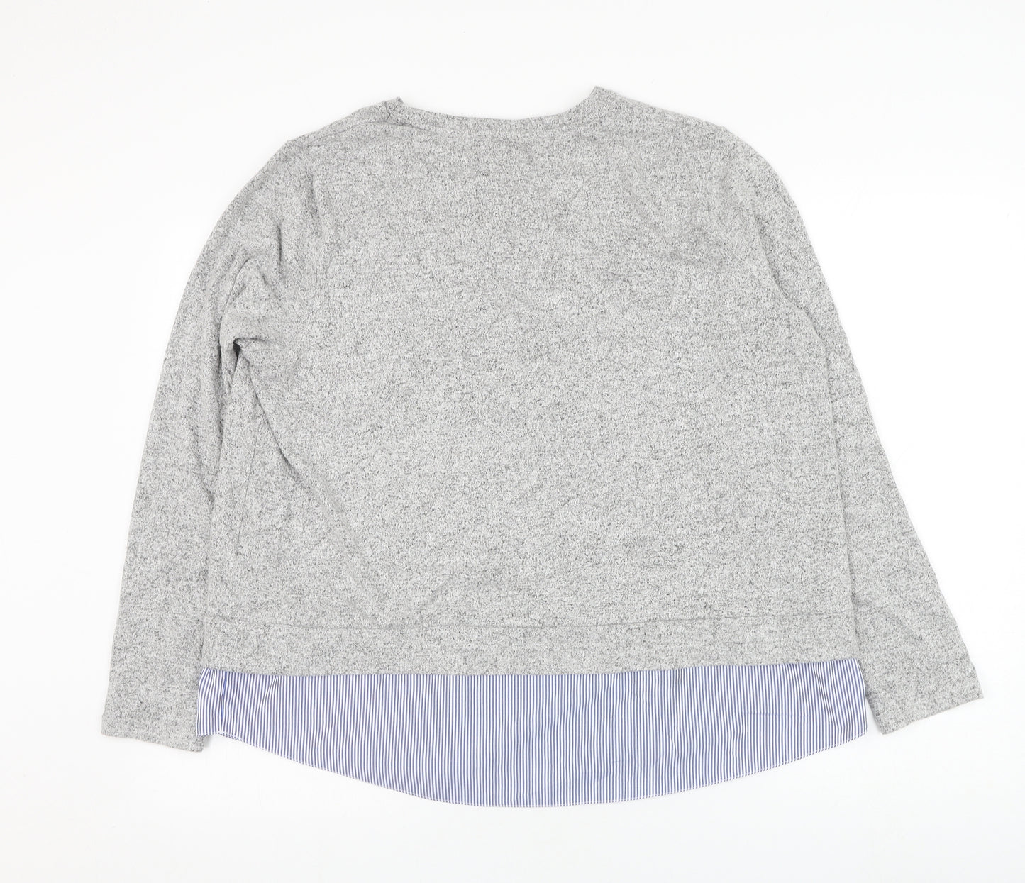 TU Womens Grey Round Neck  Viscose Pullover Jumper Size 20   - Lady bug