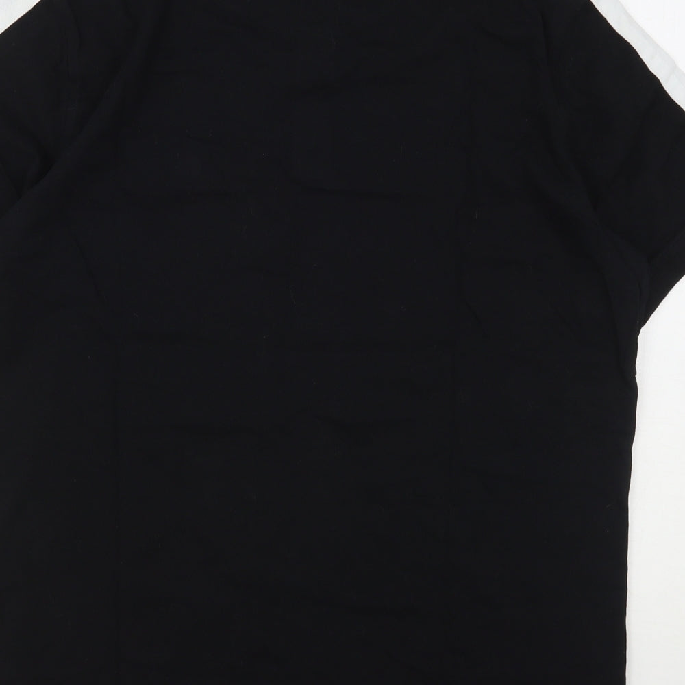 Roberto Cavalli Mens Black  Cotton  Polo Size XL Collared