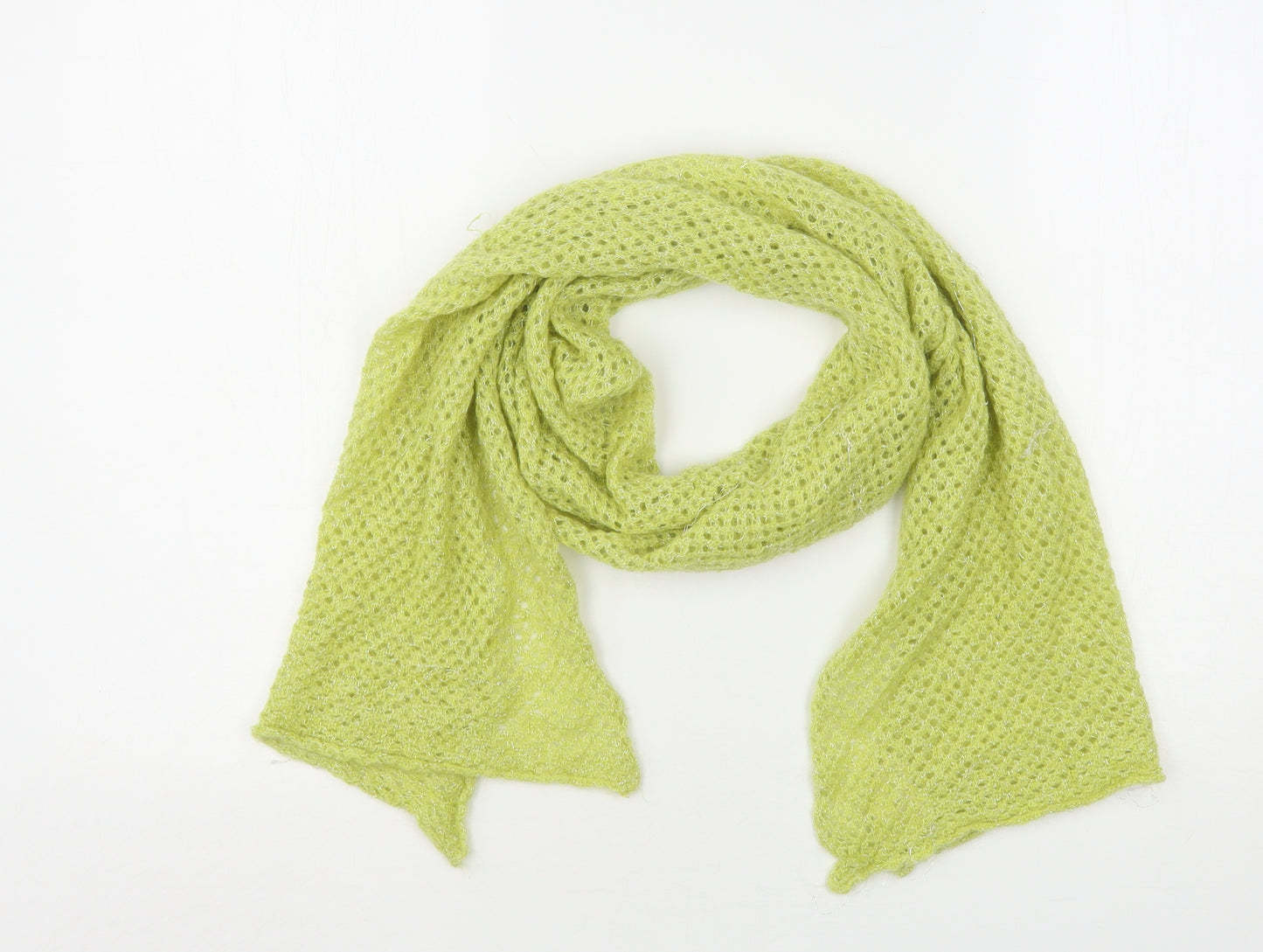 Preworn Womens Green  Nylon  Scarf