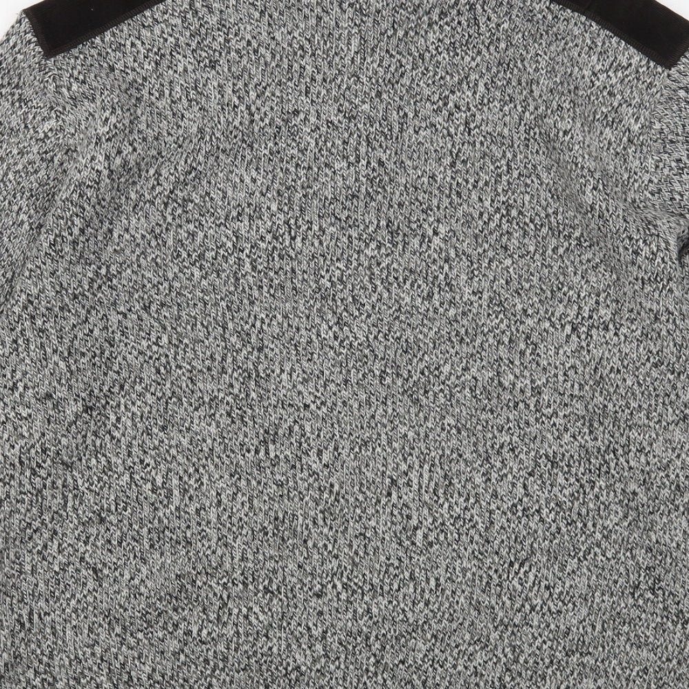 NEXT Mens Grey  Acrylic Pullover Sweatshirt Size XL