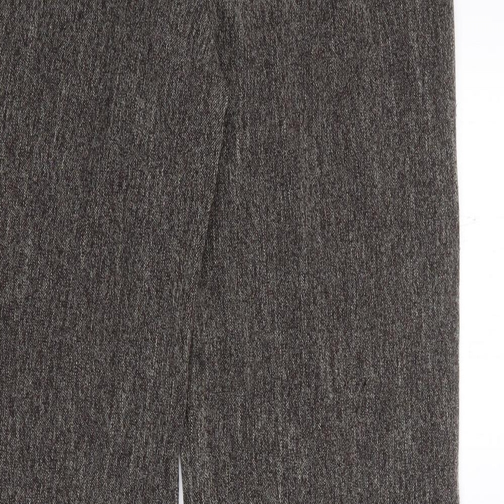 Principles Womens Brown  Polyester Trousers  Size 10 L26 in Regular Zip