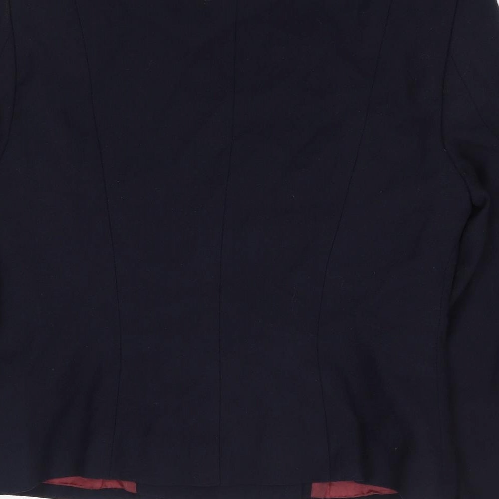 Planet Womens Blue   Jacket Blazer Size S  Button