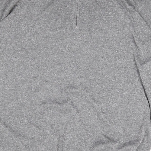 Wallis Womens Grey Round Neck  Viscose Pullover Jumper Size M