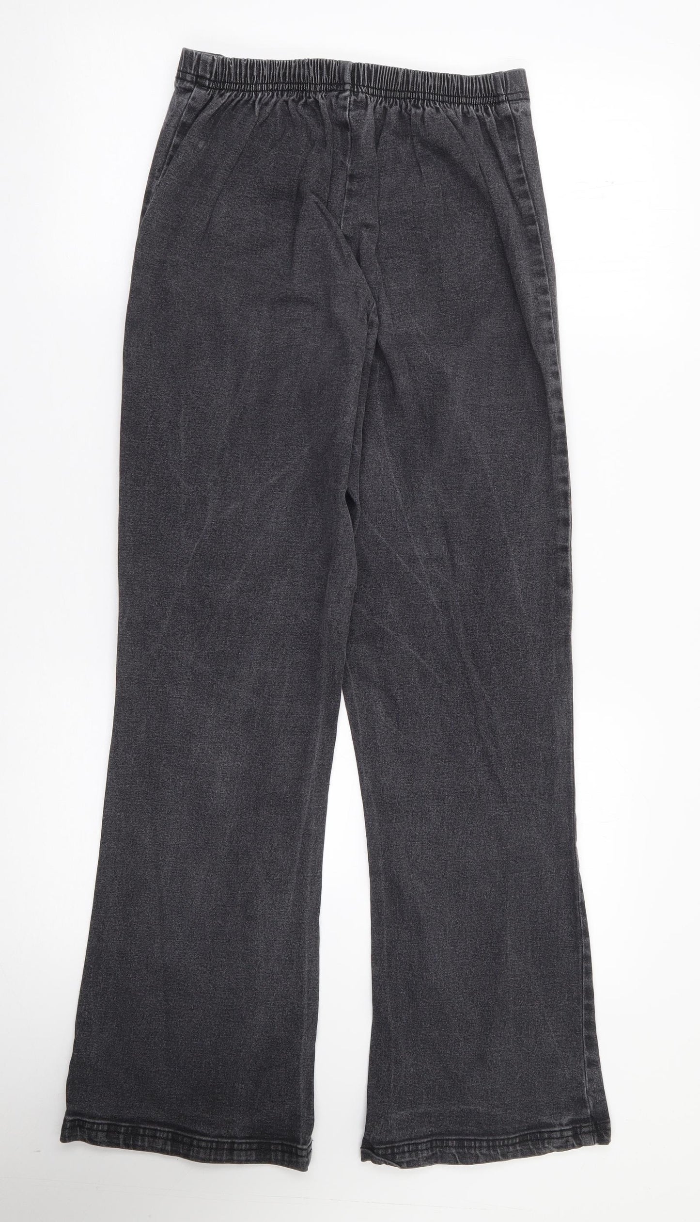 BHS Womens Grey  Cotton Jegging Jeans Size 12 L28 in Regular