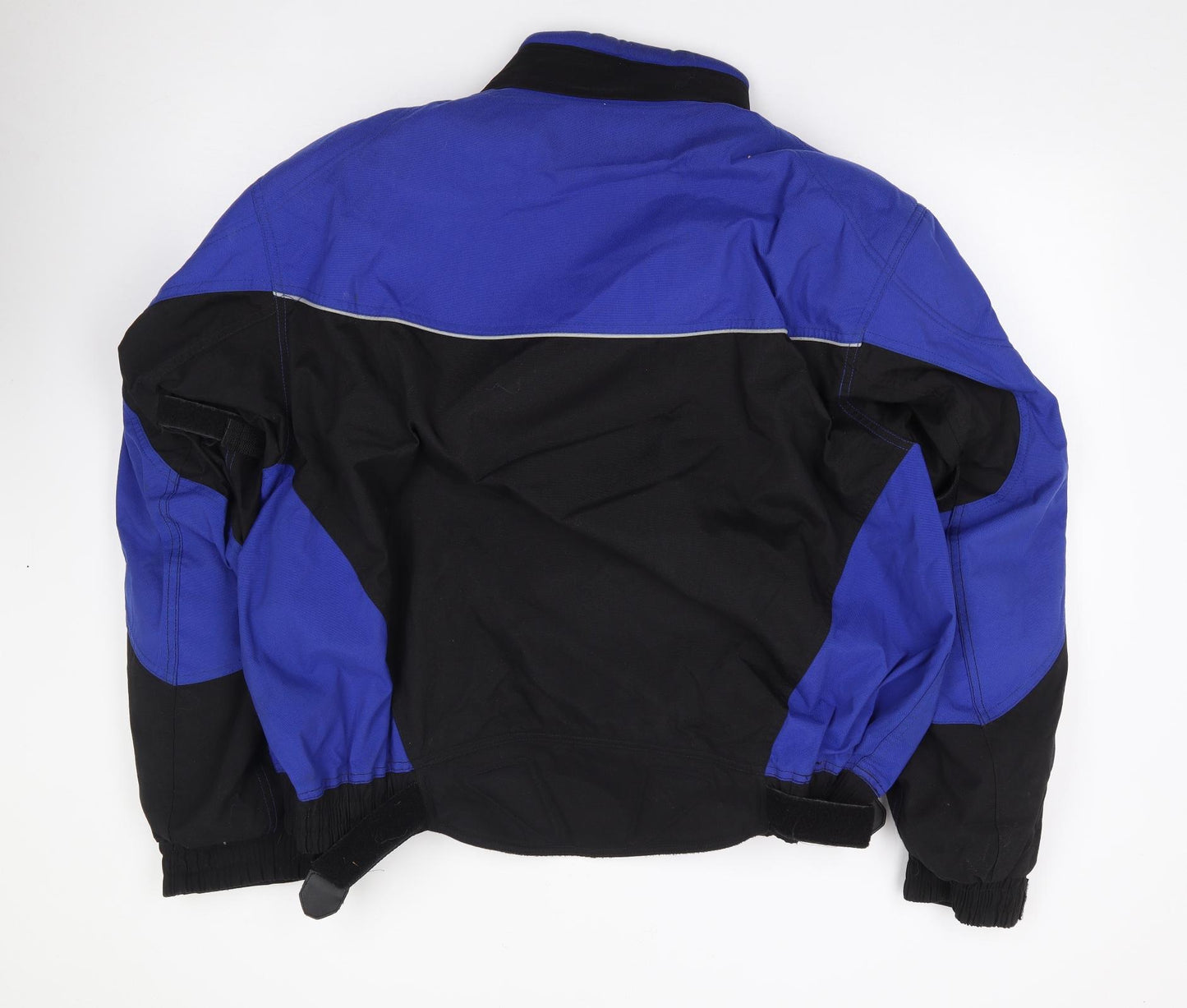 Ashman Mens Blue   Biker Coat Size 2XL  Zip