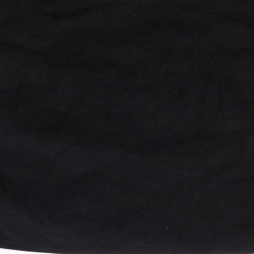 SheIn Womens Black  Polyester Mini Skirt Size L   Zip