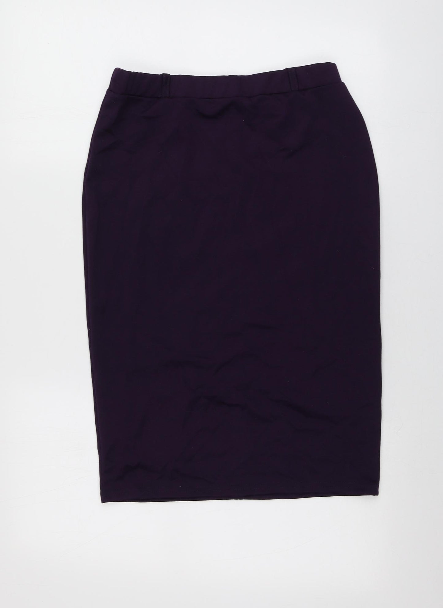 Atmosphere Womens Purple  Polyester A-Line Skirt Size 12