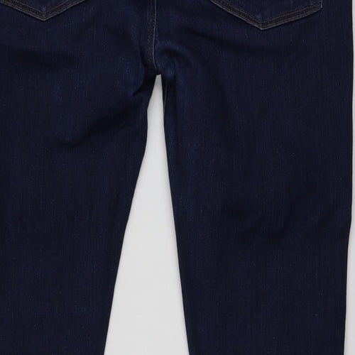 ASOS Mens Blue  Cotton Skinny Jeans Size 36 L28 in Regular