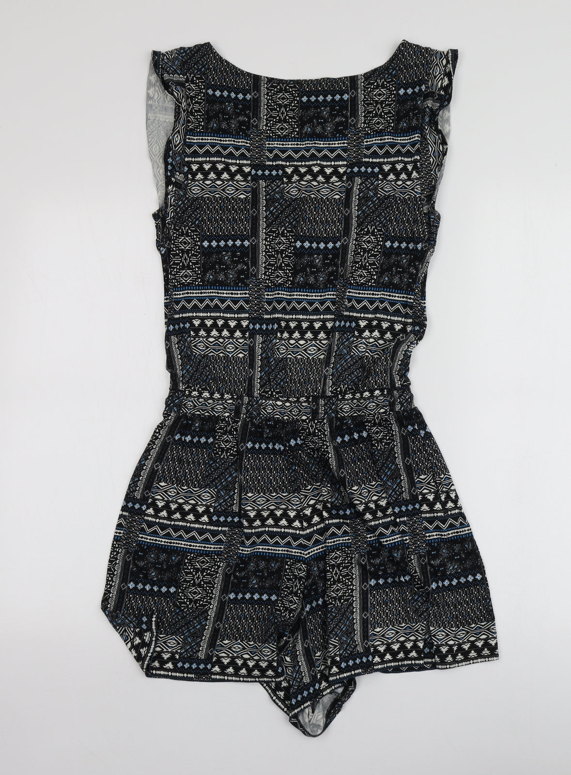 Springfield Womens Multicoloured Geometric Modal Shorts One-Piece Size S