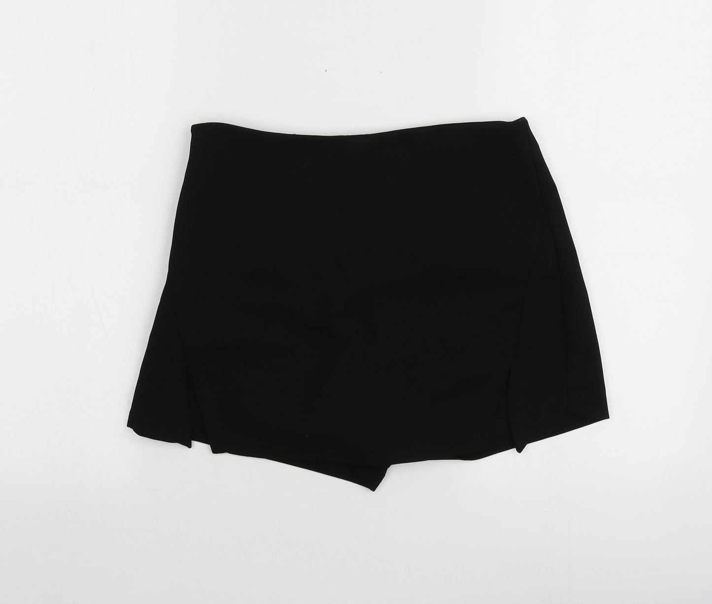 SheIn Womens Black  Polyester Mini Skirt Size M    - Skirt short