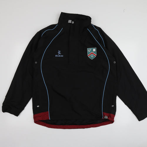 Kukri Mens Black Geometric  Jacket  Size XS