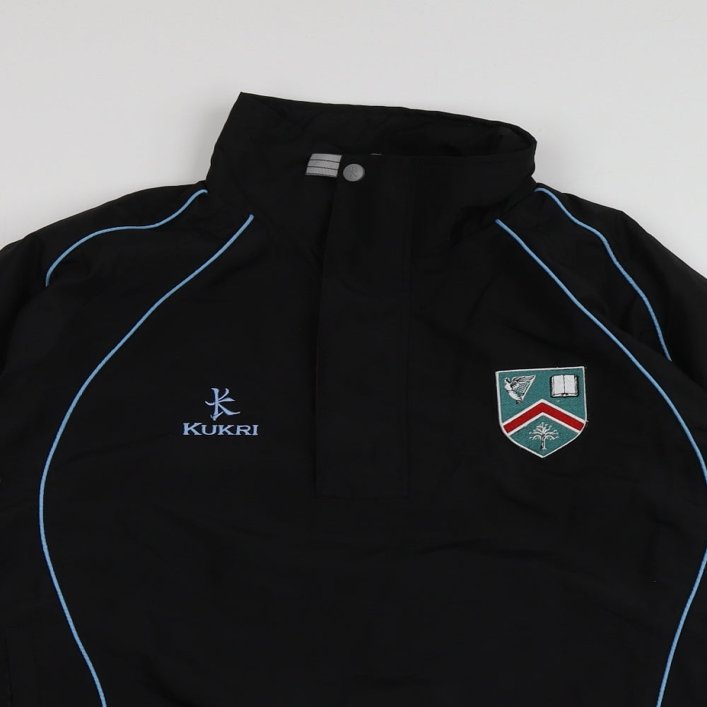 Kukri Mens Black Geometric  Jacket  Size XS