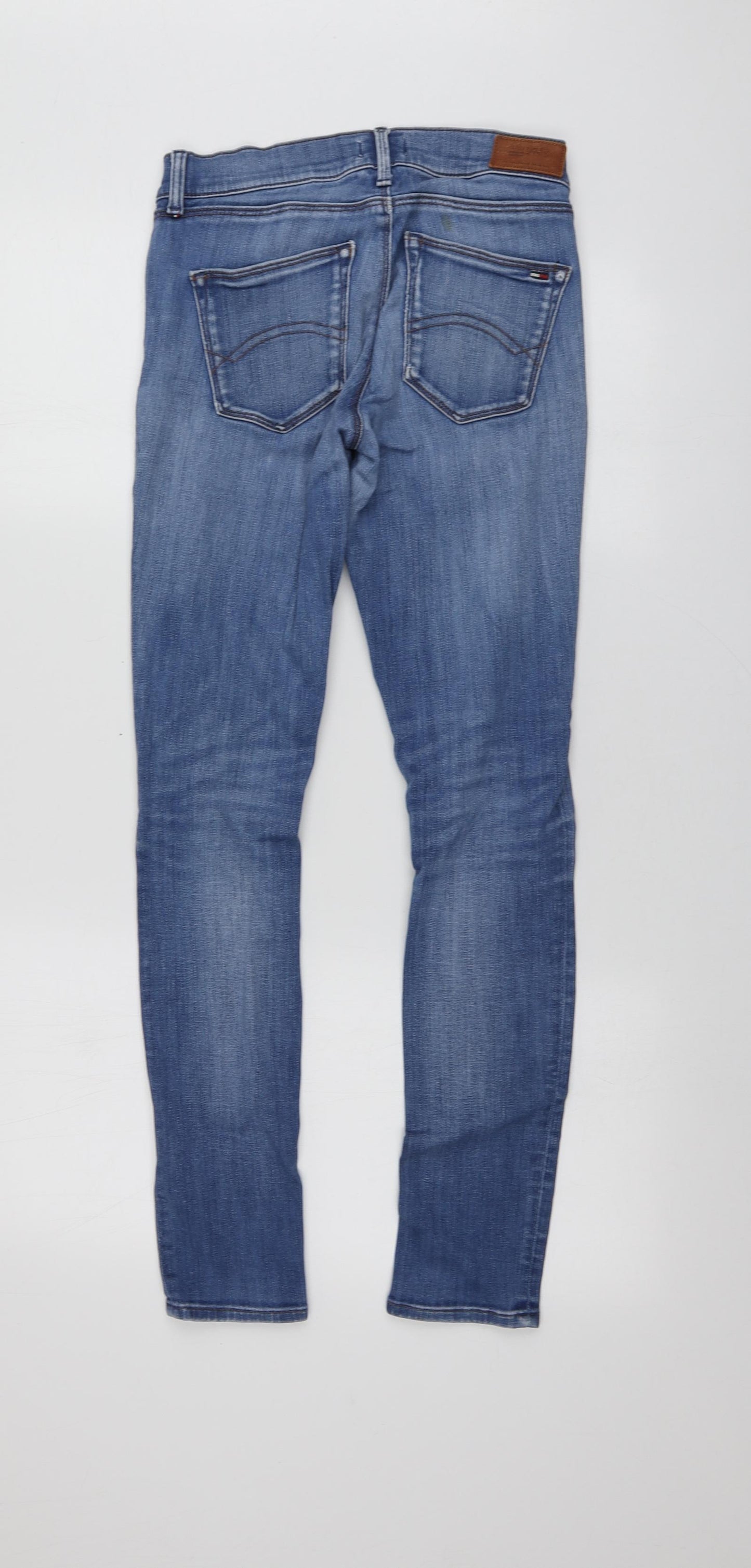 Tommy Hilfiger Womens Blue  Cotton Skinny Jeans Size 26 L26 in Regular