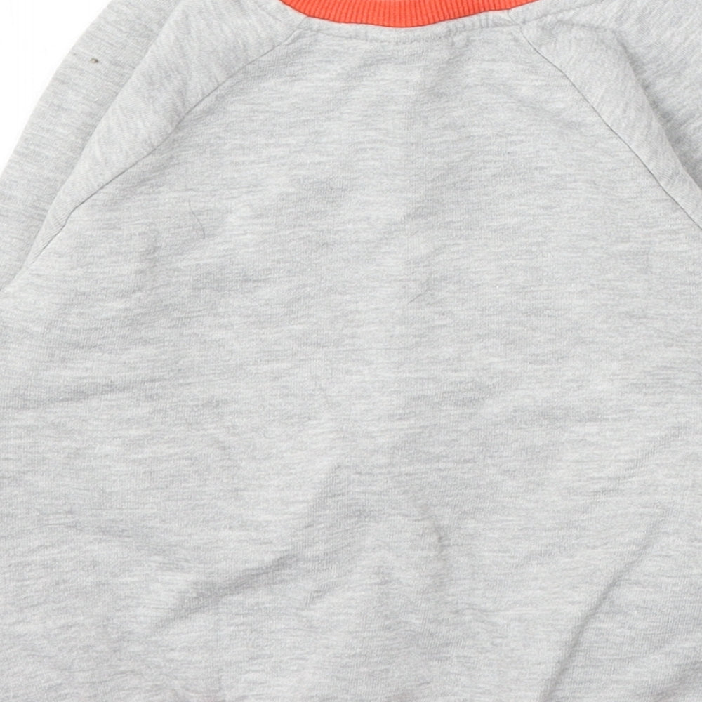 George Boys Grey  Cotton Pullover Sweatshirt Size 3-4 Years   - marvel
