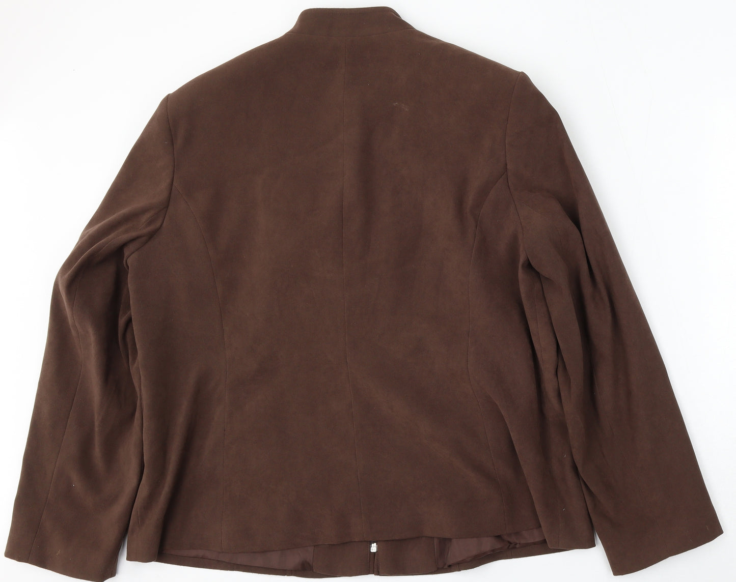 Bonmarché Womens Brown   Jacket  Size 20  Zip