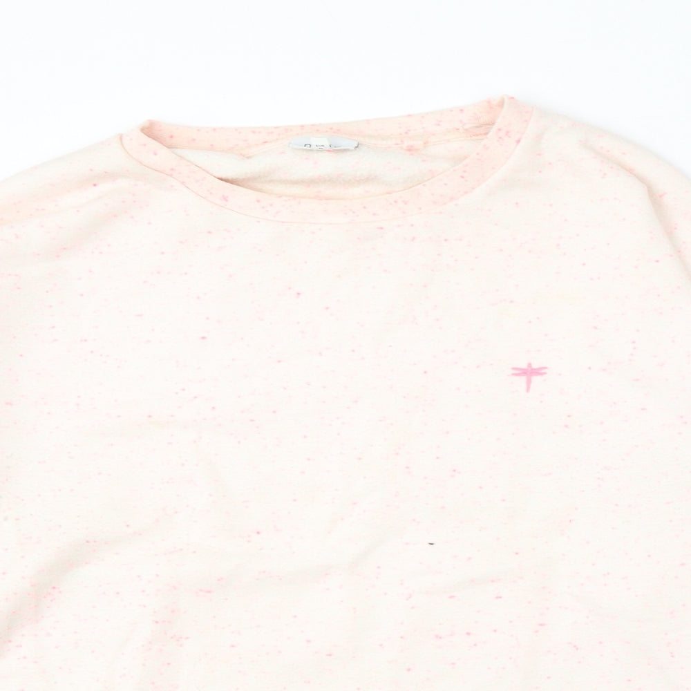 NEXT Womens Pink  Cotton Pullover Sweatshirt Size 18