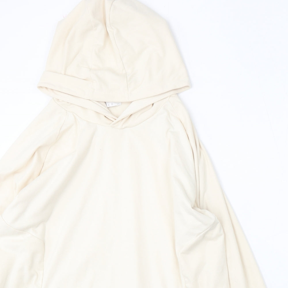 Matalan Womens Ivory  Polyester Pullover Hoodie Size 2XL