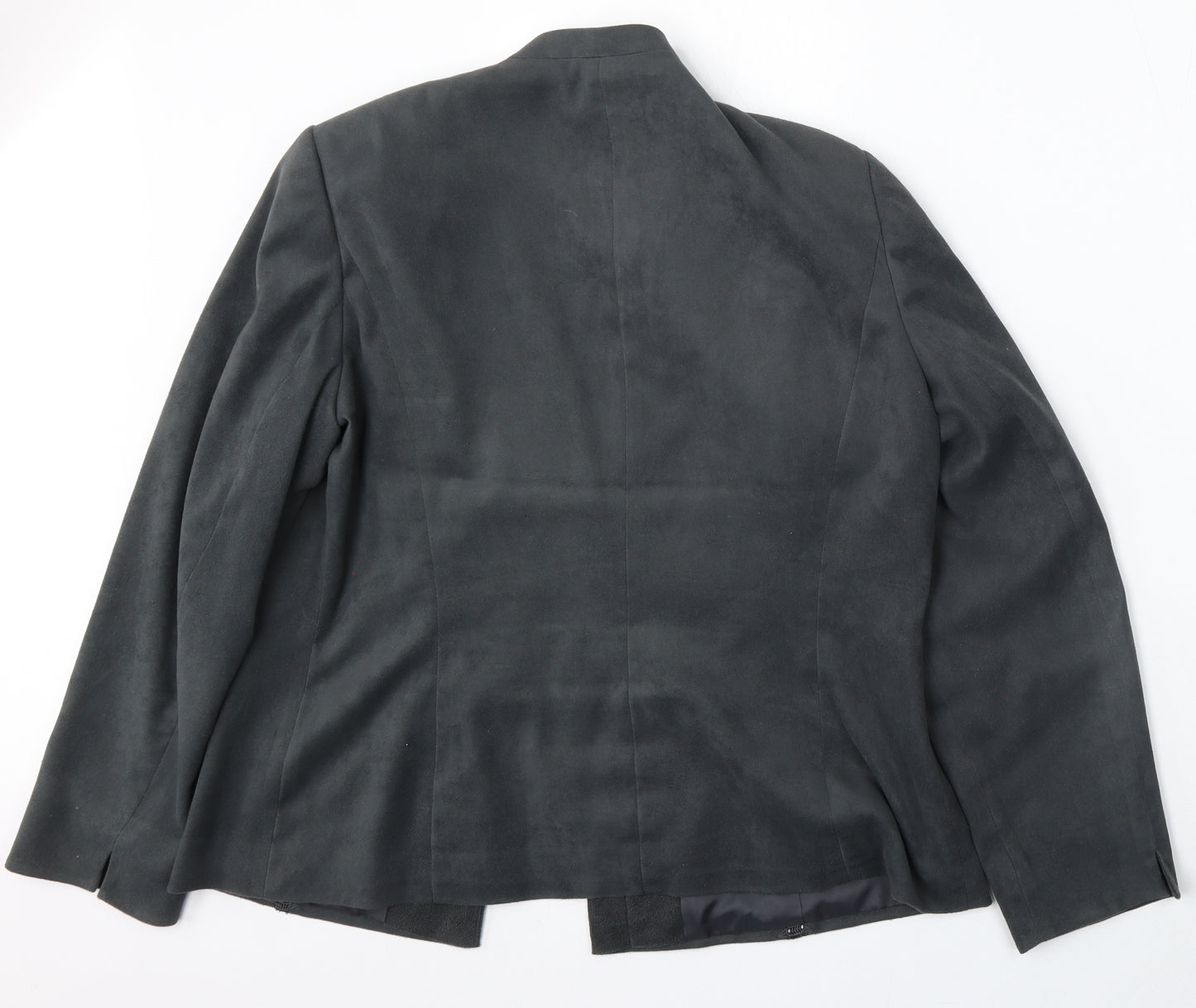 Jacques Vert Womens Grey   Jacket  Size 16  Button