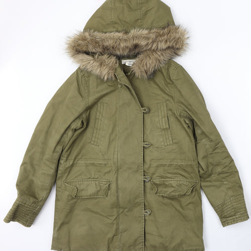 LOGG Womens Green   Jacket  Size 10  Button