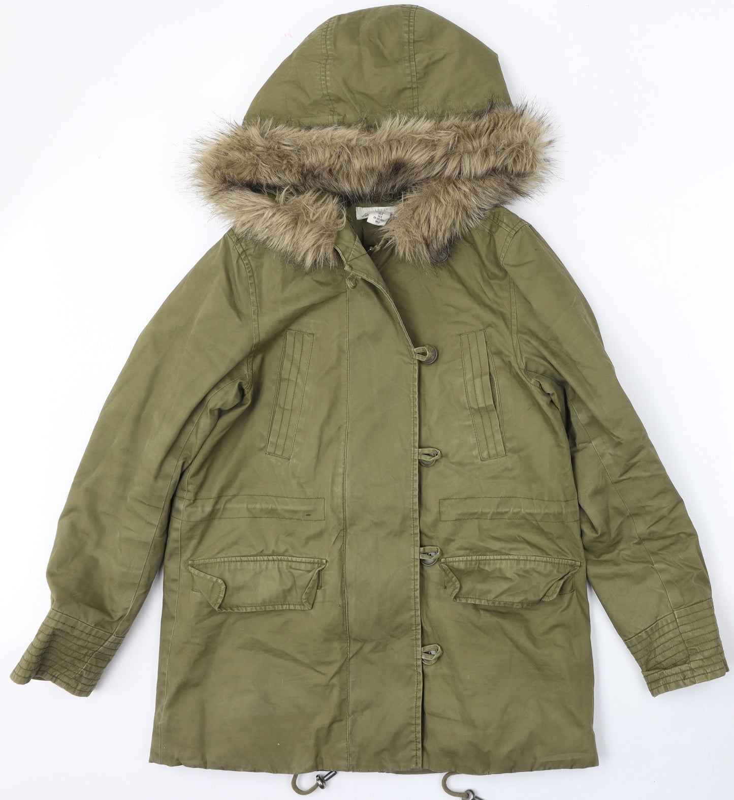 LOGG Womens Green   Jacket  Size 10  Button