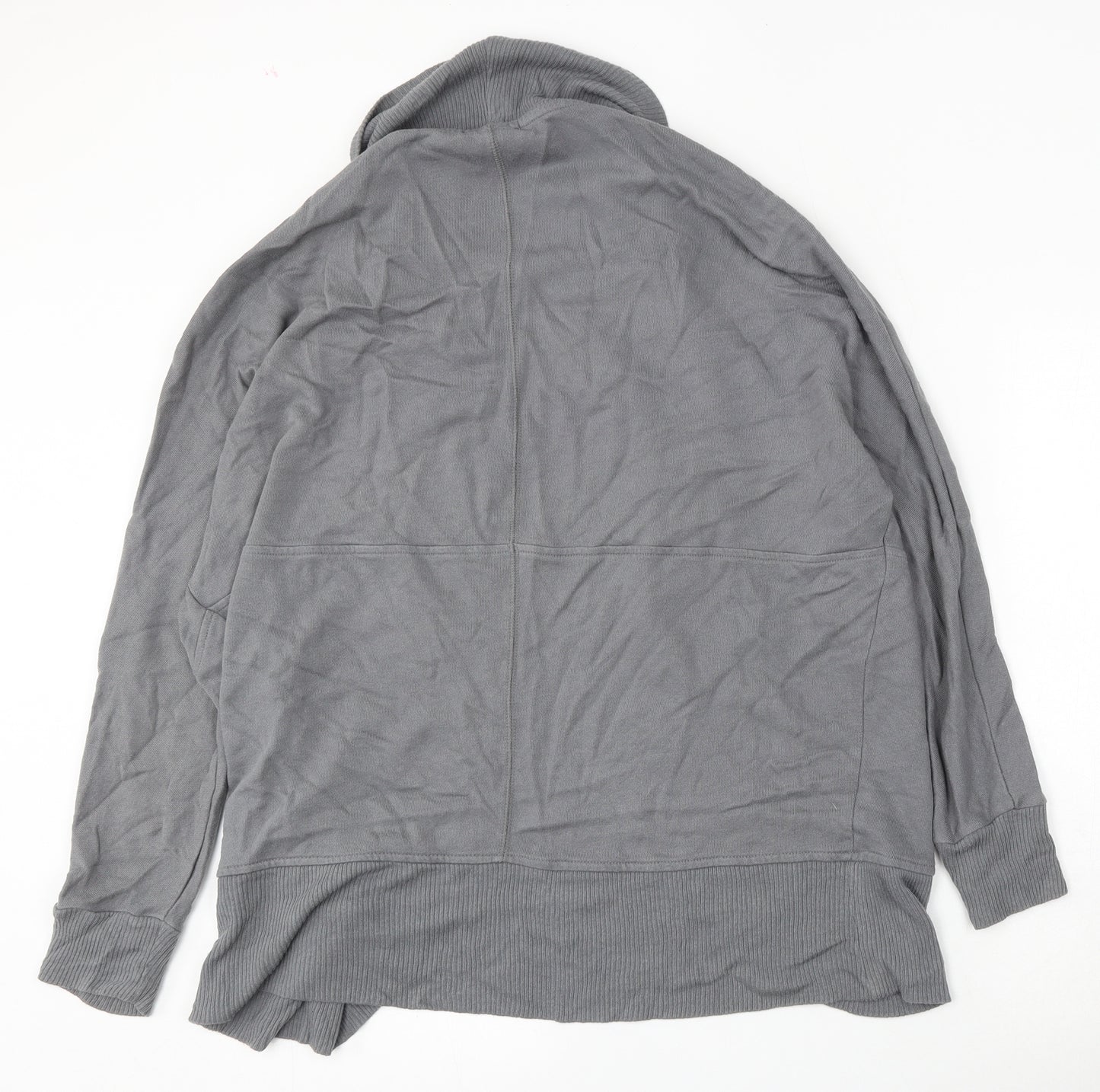 Gap Womens Grey V-Neck  Cotton Cardigan Jumper Size M