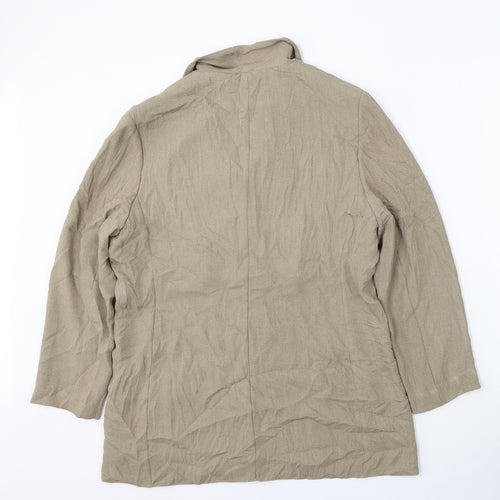 Berkertex Womens Beige  Polyester Jacket Suit Size 16