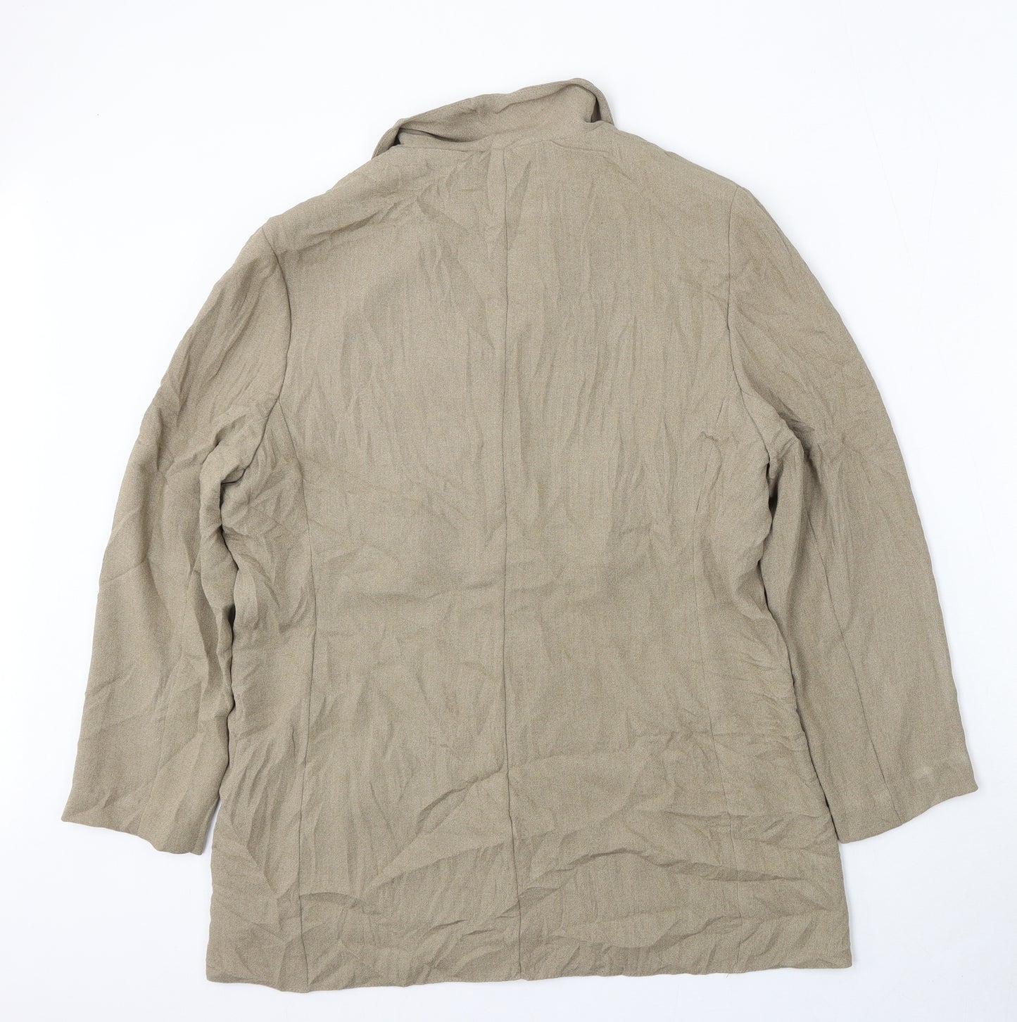 Berkertex Womens Beige  Polyester Jacket Suit Size 16