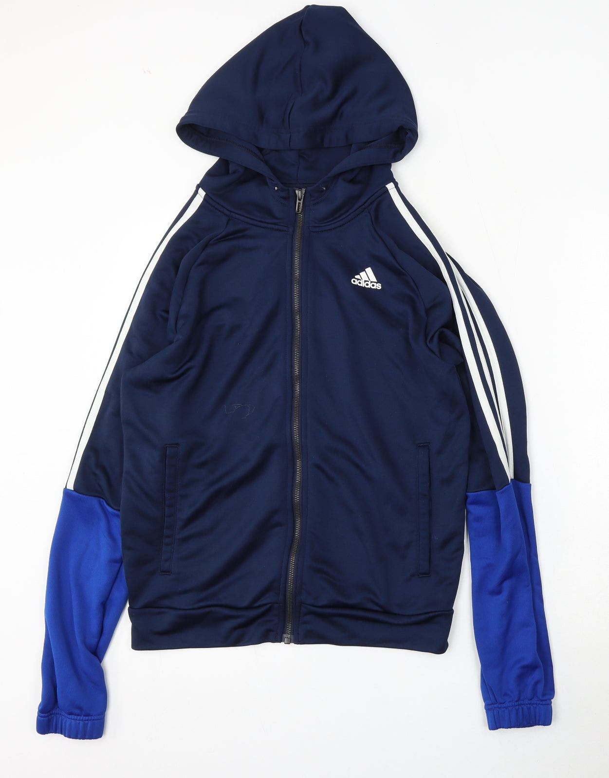 adidas Mens Blue   Jacket  Size L  Zip