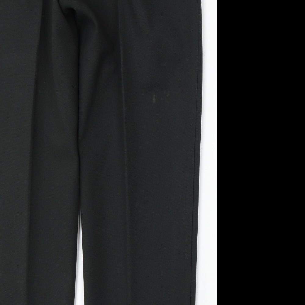 Classic Mens Grey  Polyester Trousers  Size 40 L30 in Regular